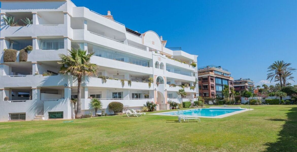 Appartement en première ligne de plage à Marbella