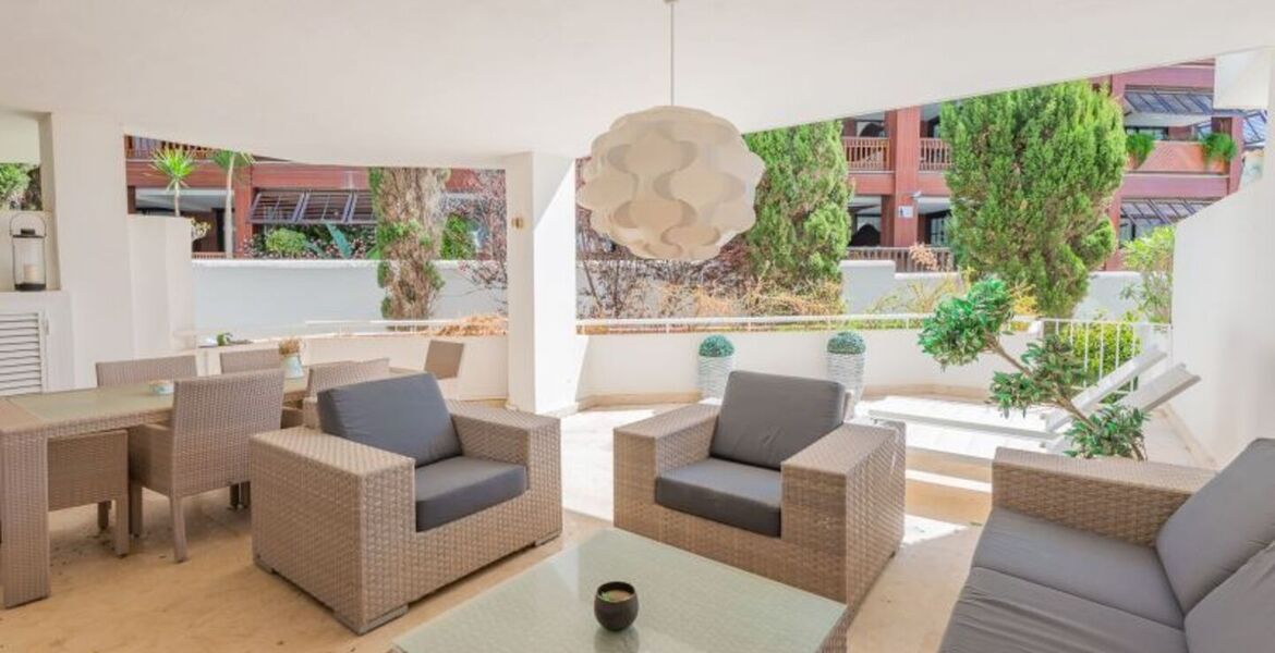 Apartamento en primera línea de playa en Marbella