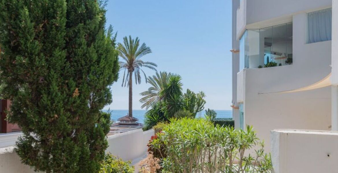 Appartement en première ligne de plage à Marbella