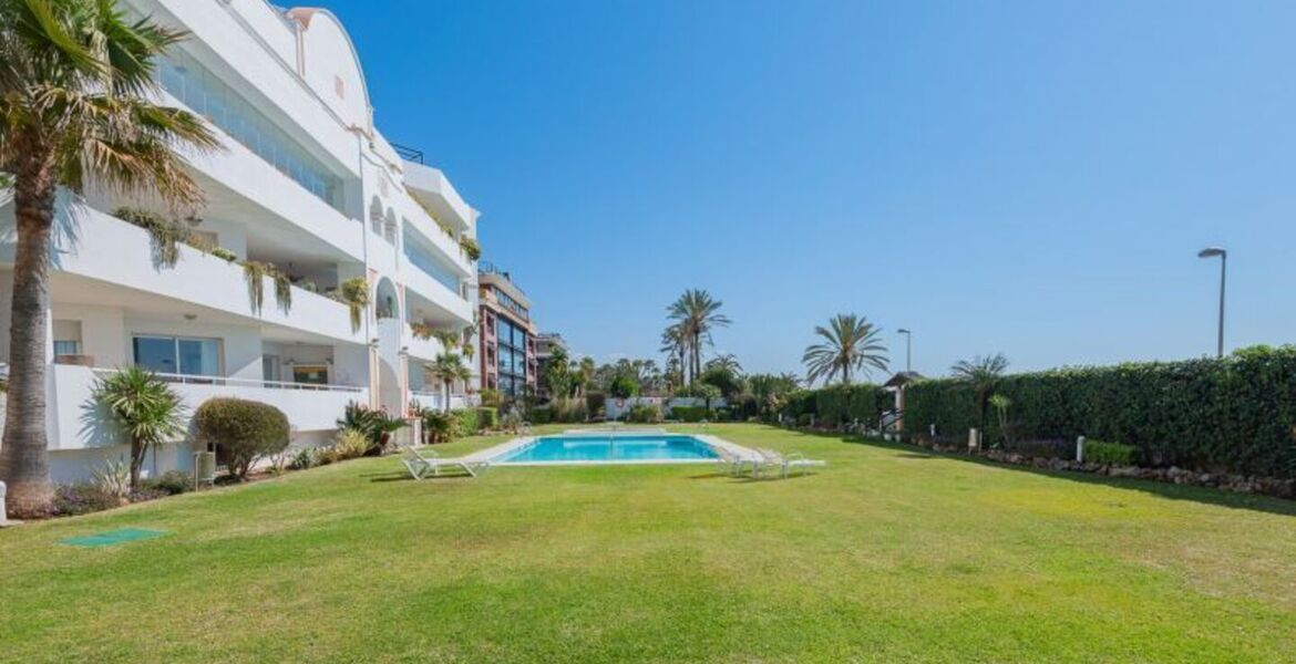 Appartement en première ligne de plage à Marbella