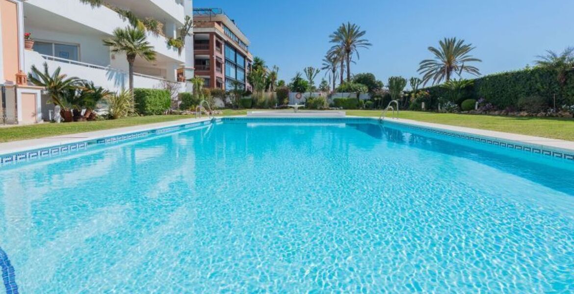 Appartement en première ligne de plage à Marbella