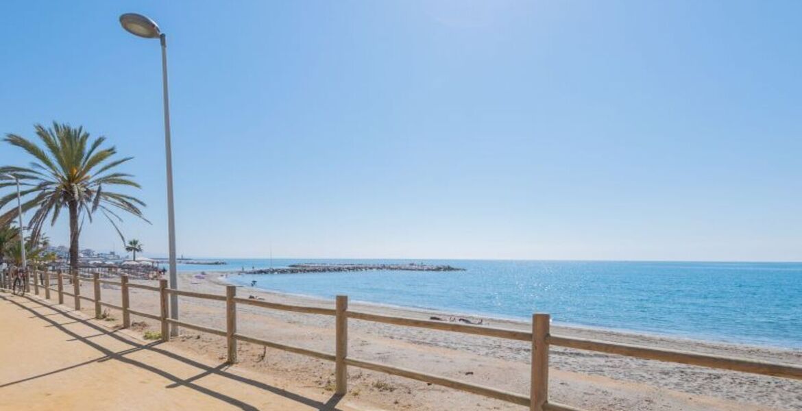 Appartement en première ligne de plage à Marbella