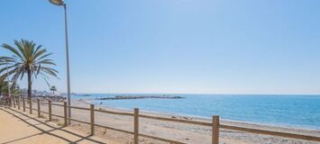Appartement en première ligne de plage à Marbella