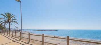 Apartamento en primera línea de playa en Marbella