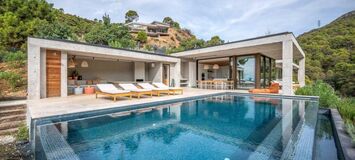 Villa moderna en alquiler en Benahavis