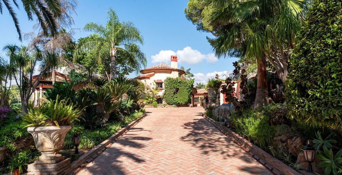 Villa de lujo en alquiler en Estepona