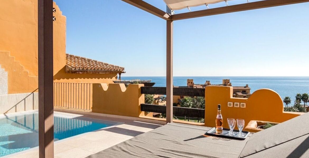 Penthouse for rent in Estepona