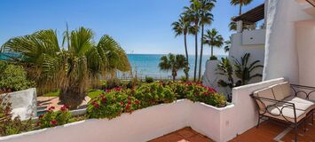 Apartment beachfront close to Laguna Banus