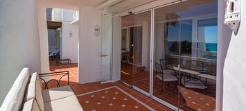 Apartment beachfront close to Laguna Banus