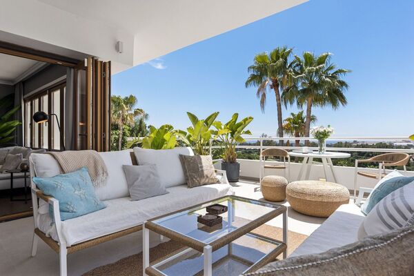 Penthouse à louer à Marbella