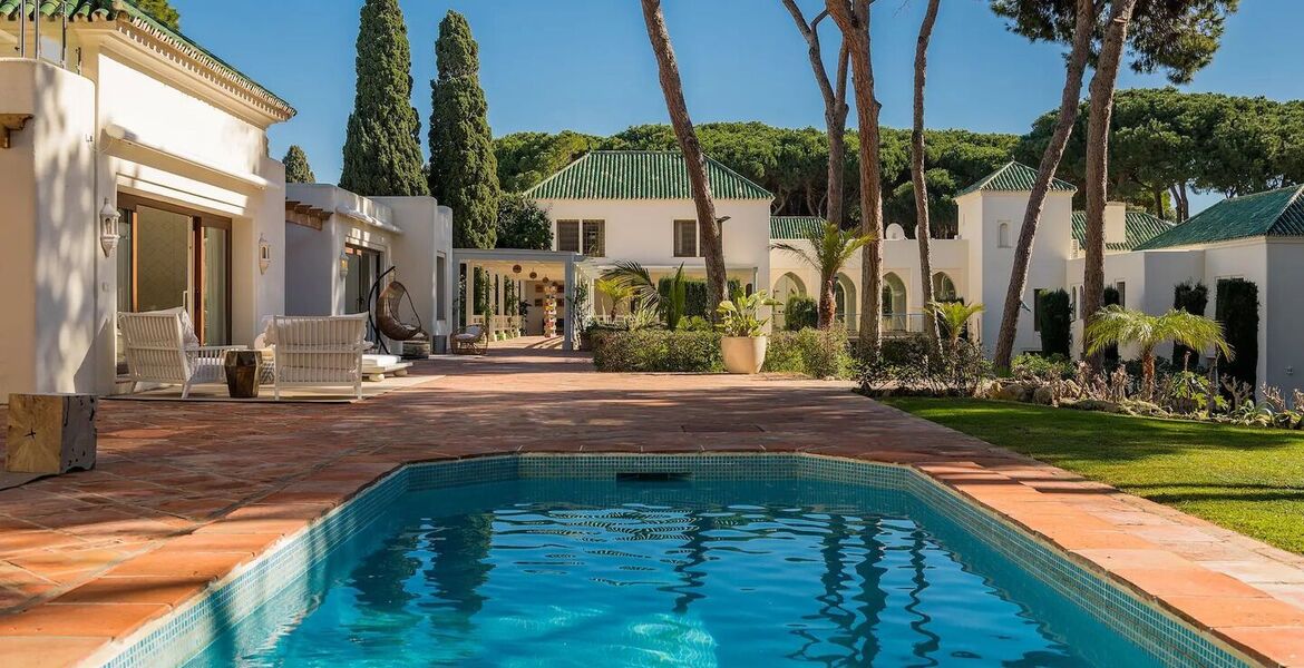 Beachfront Villa on Marbella's Golden Mile