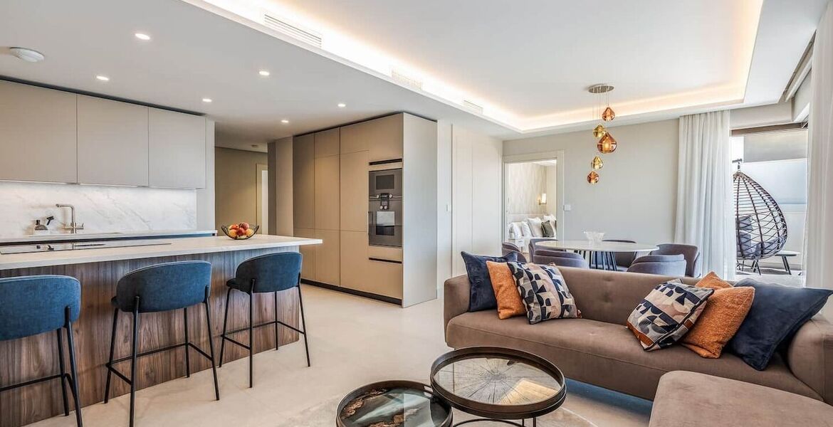 Appartement de luxe à louer sur la plage d'Estepona