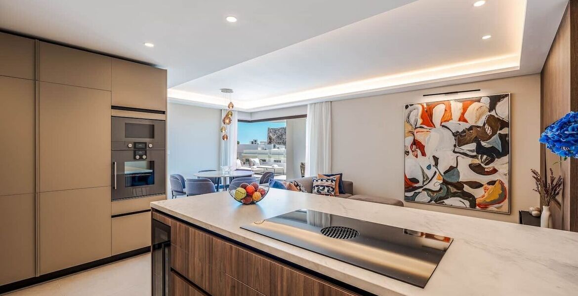 Appartement de luxe à louer sur la plage d'Estepona