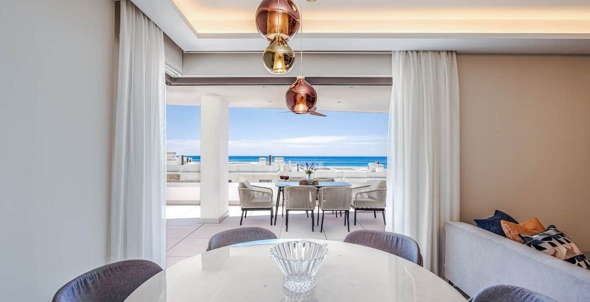 Appartement de luxe à louer sur la plage d'Estepona