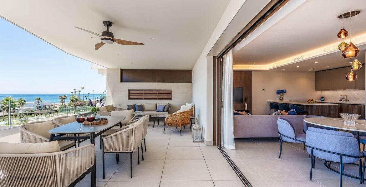 Appartement de luxe à louer sur la plage d'Estepona