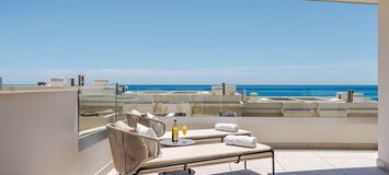 Appartement de luxe à louer sur la plage d'Estepona