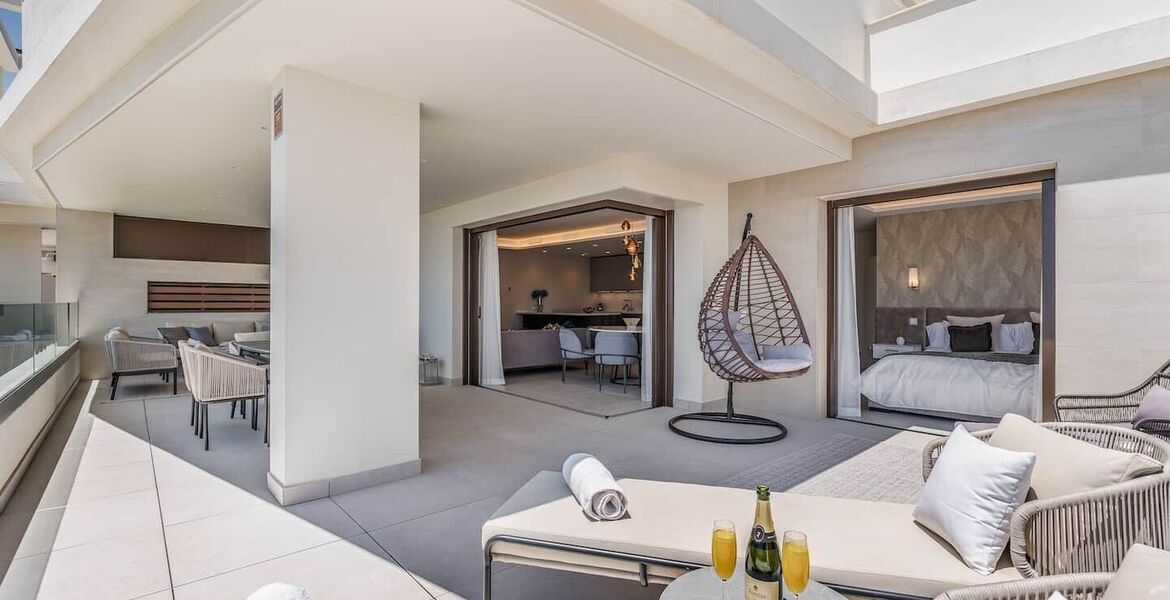 Appartement de luxe à louer sur la plage d'Estepona