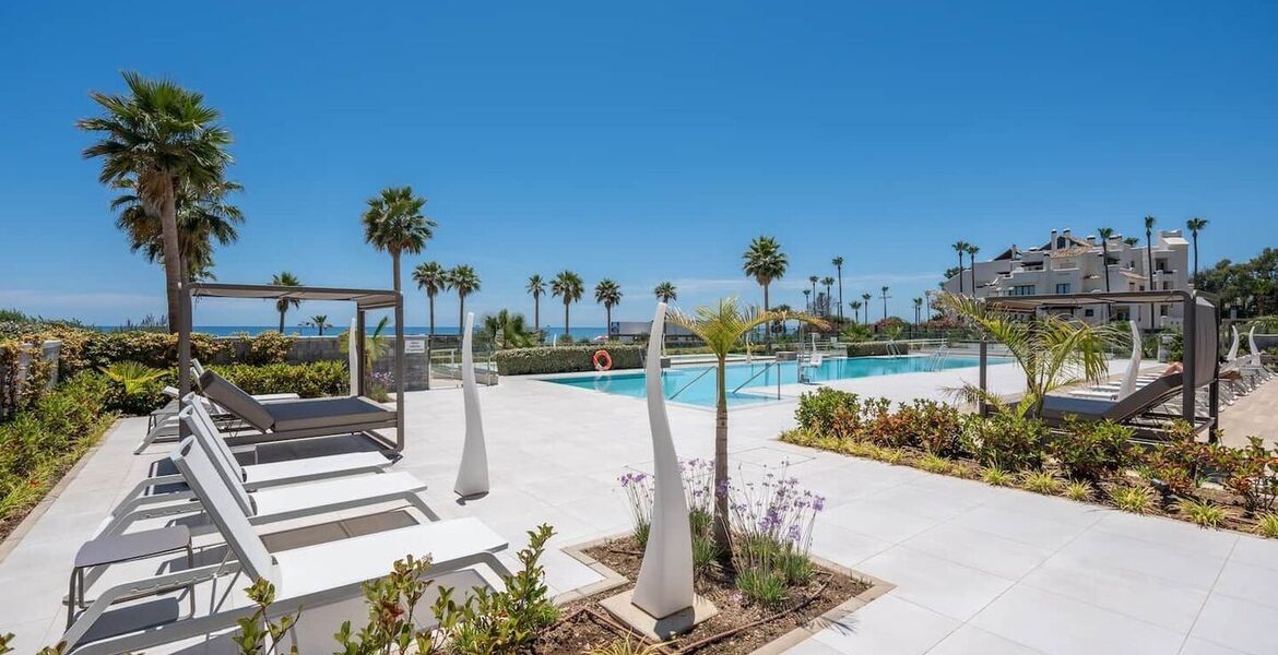 Appartement de luxe à louer sur la plage d'Estepona