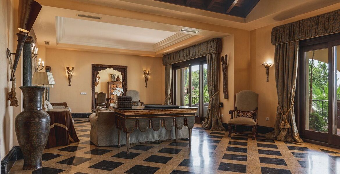 Villa de luxe à louer à Golden Mile Marbella