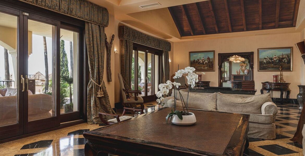 Villa de luxe à louer à Golden Mile Marbella