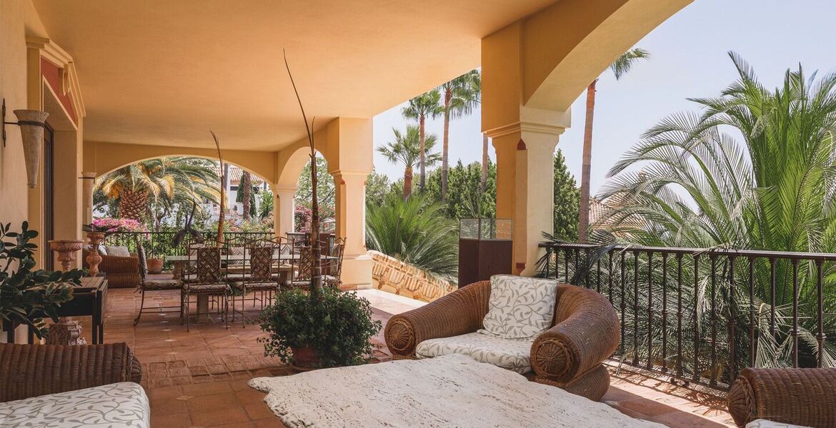 Villa de luxe à louer à Golden Mile Marbella