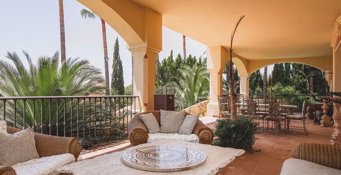 Villa de luxe à louer à Golden Mile Marbella