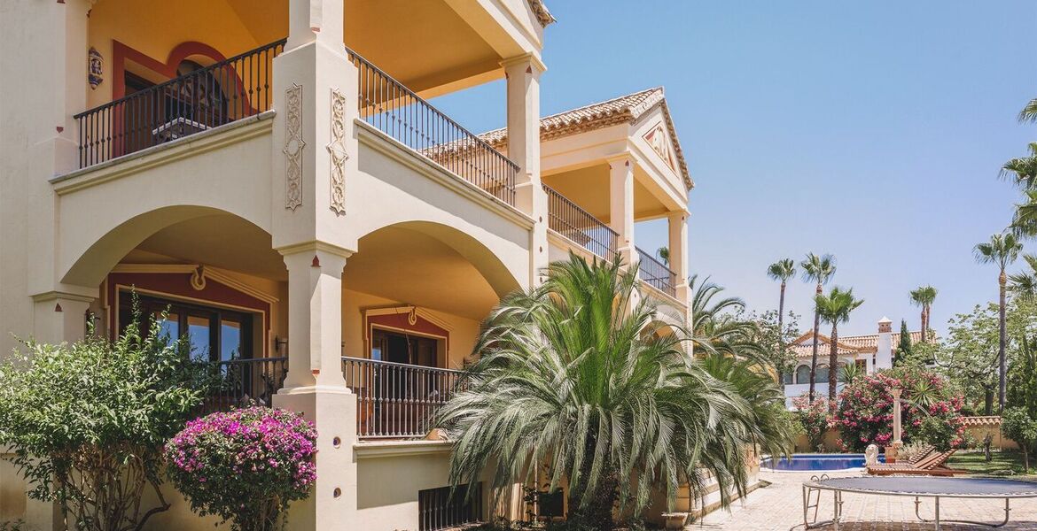 Villa de luxe à louer à Golden Mile Marbella