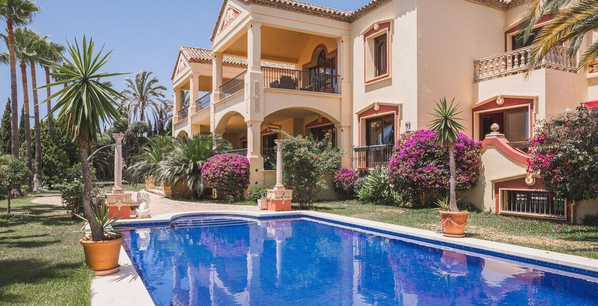 Villa de luxe à louer à Golden Mile Marbella