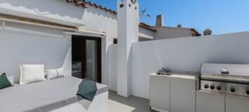 Duplex Penthouse for rent in Golden Mile Marbella