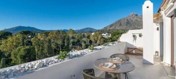 Duplex Penthouse for rent in Golden Mile Marbella