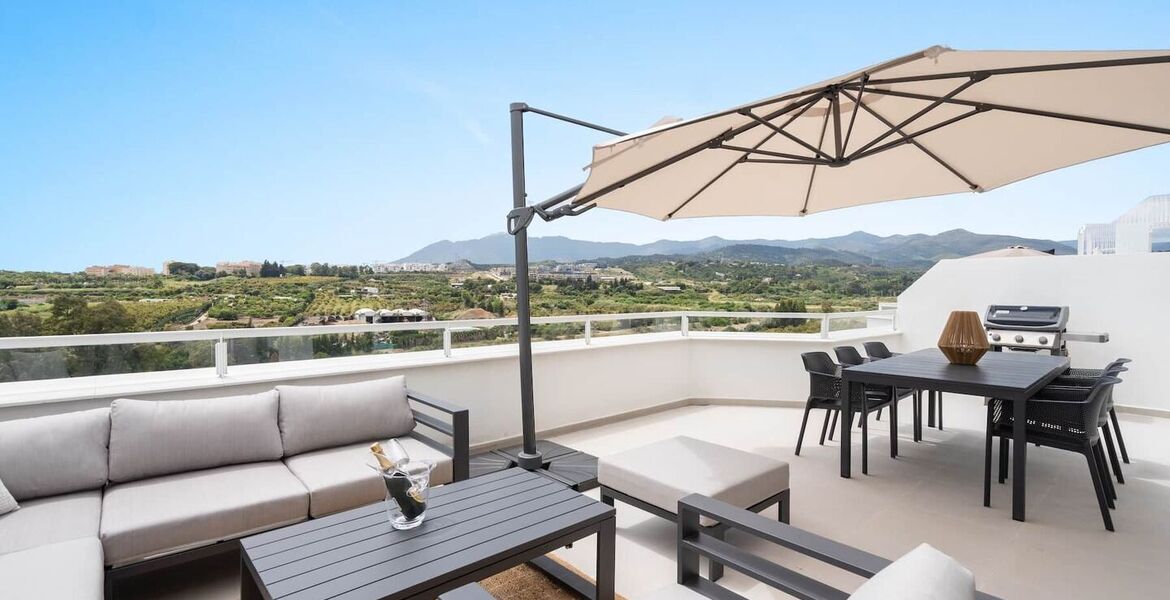 Penthouse for rent in Estepona