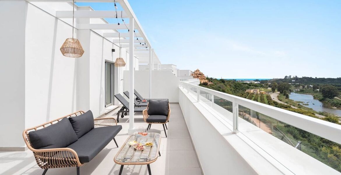 Penthouse for rent in Estepona