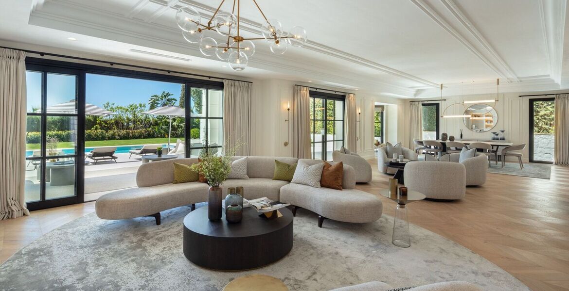 Luxury villa for rent in Marbella Golden Mile