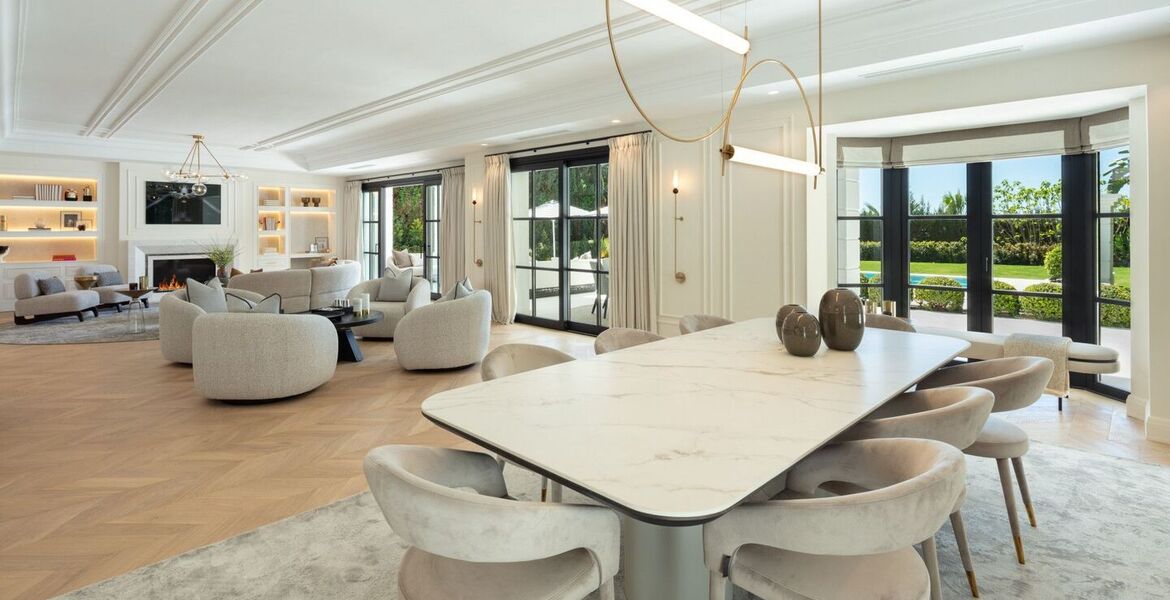 Luxury villa for rent in Marbella Golden Mile