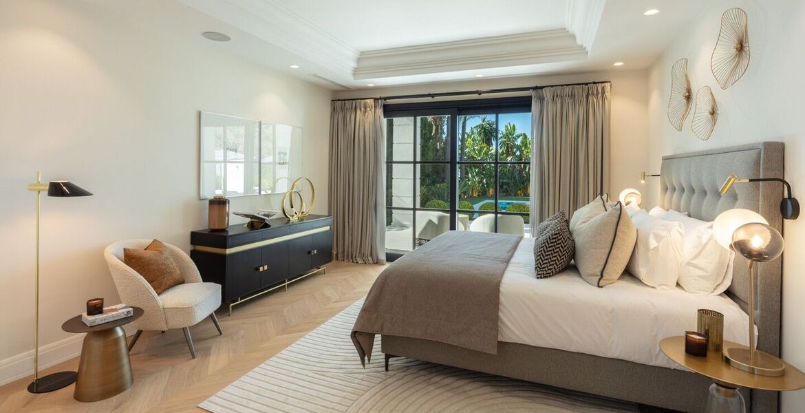Luxury villa for rent in Marbella Golden Mile