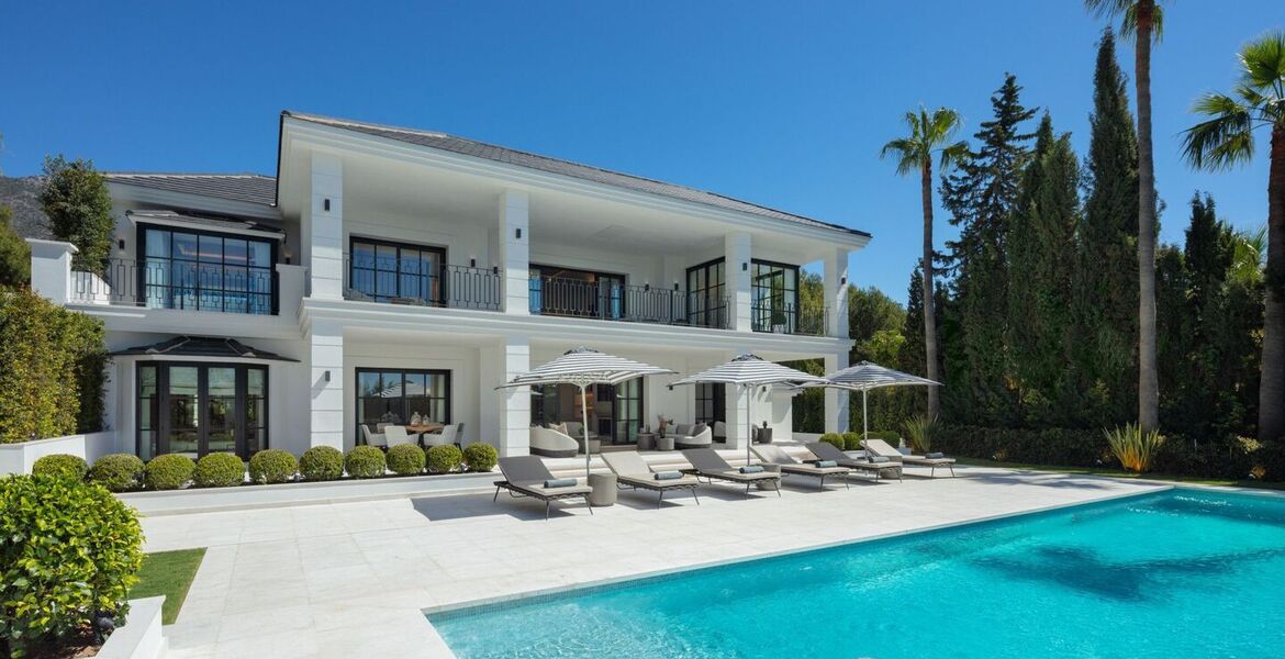 Luxury villa for rent in Marbella Golden Mile