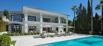 Luxury villa for rent in Marbella Golden Mile