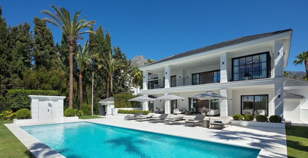 Luxury villa for rent in Marbella Golden Mile