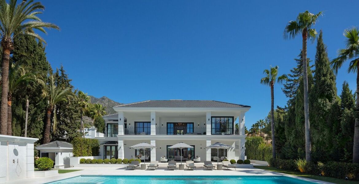 Luxury villa for rent in Marbella Golden Mile