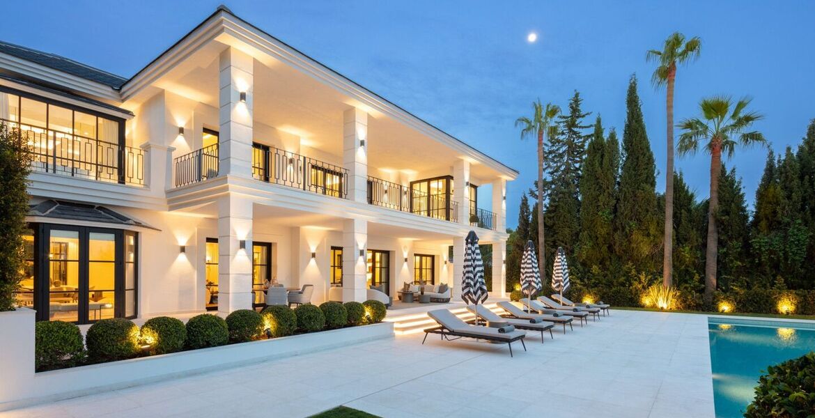 Luxury villa for rent in Marbella Golden Mile