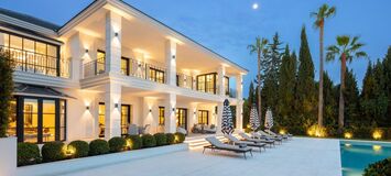 Luxury villa for rent in Marbella Golden Mile