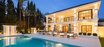 Luxury villa for rent in Marbella Golden Mile