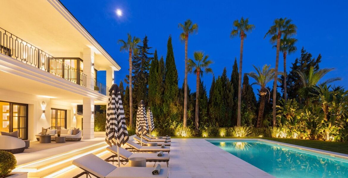 Luxury villa for rent in Marbella Golden Mile