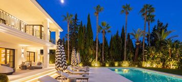 Luxury villa for rent in Marbella Golden Mile