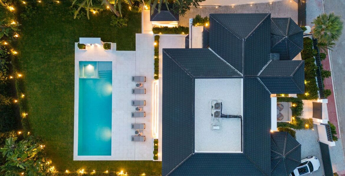 Luxury villa for rent in Marbella Golden Mile