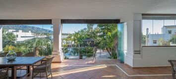 Two-bedroom ground floor apartment for rent in Marbella