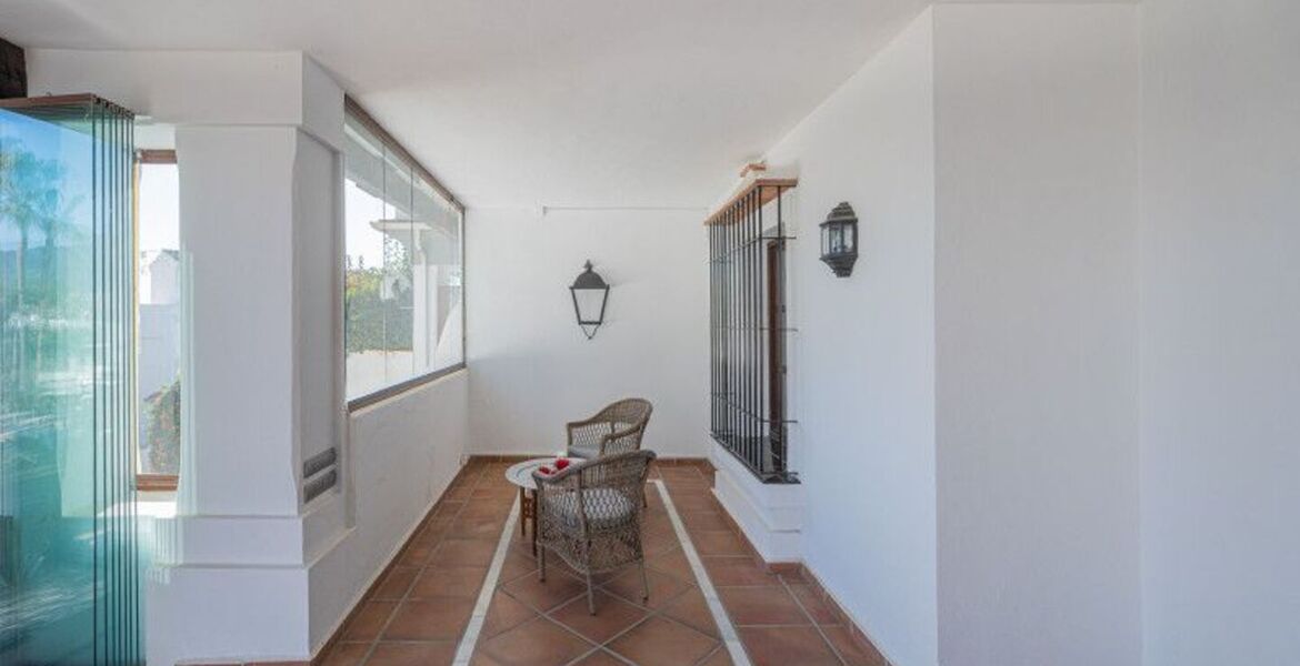 Two-bedroom ground floor apartment for rent in Marbella