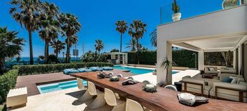 Вилла на берегу моря в аренду в Golden Mile Marbella