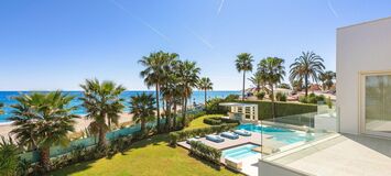 Вилла на берегу моря в аренду в Golden Mile Marbella