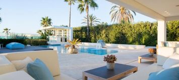 Вилла на берегу моря в аренду в Golden Mile Marbella